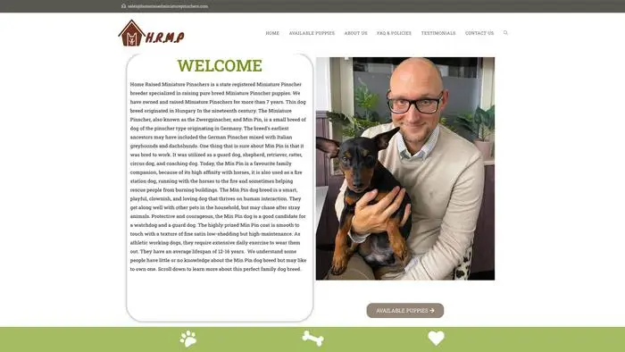 Screenshot of