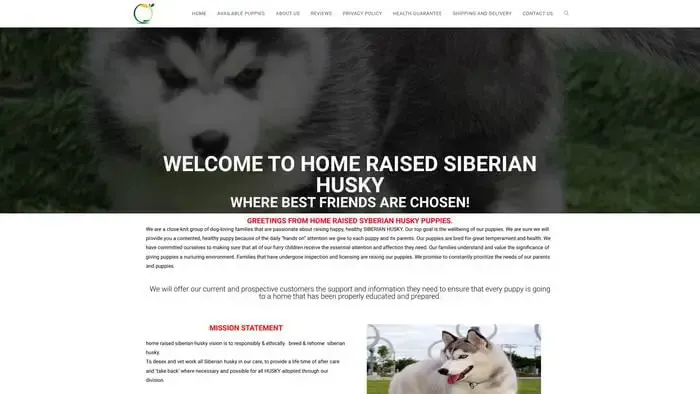 Screenshot of