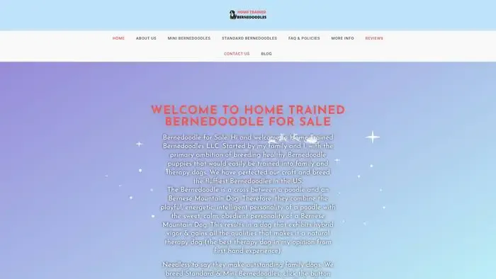 home trained berne doodle s com