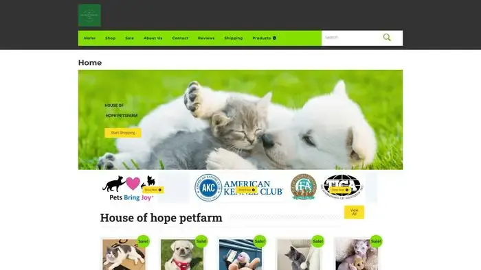 Screenshot of