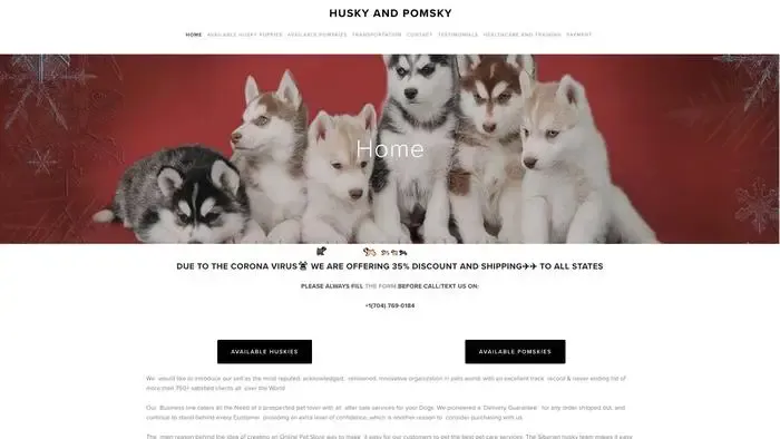 Screenshot of