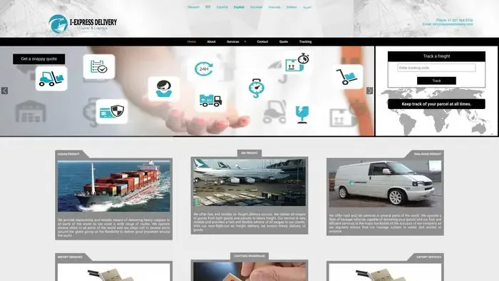 Screenshot of