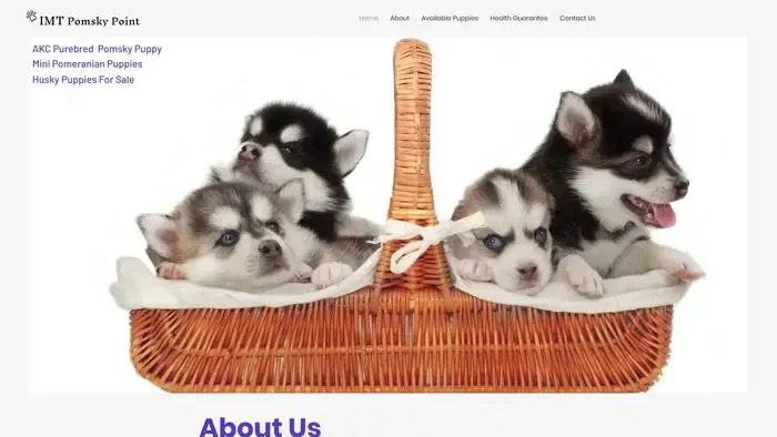 Screenshot of