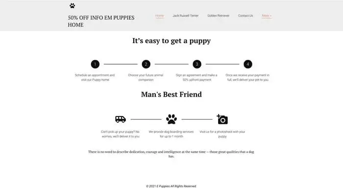 Screenshot of