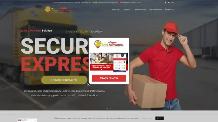 Screenshot of