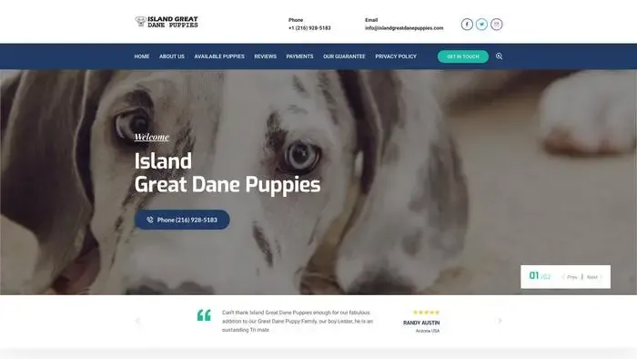 Screenshot of