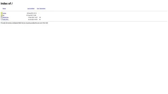 Screenshot of