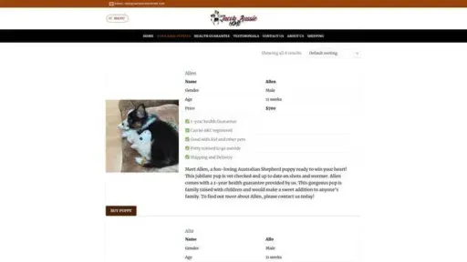 Screenshot of