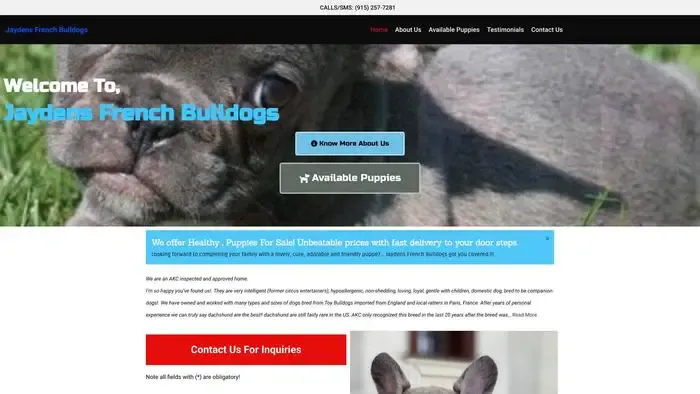 Screenshot of