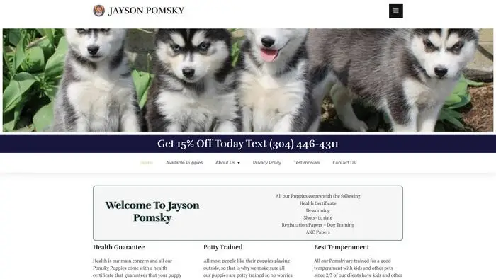 Screenshot of