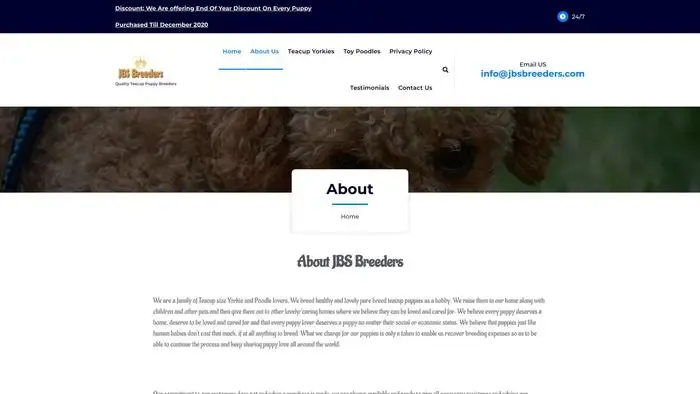 Screenshot of