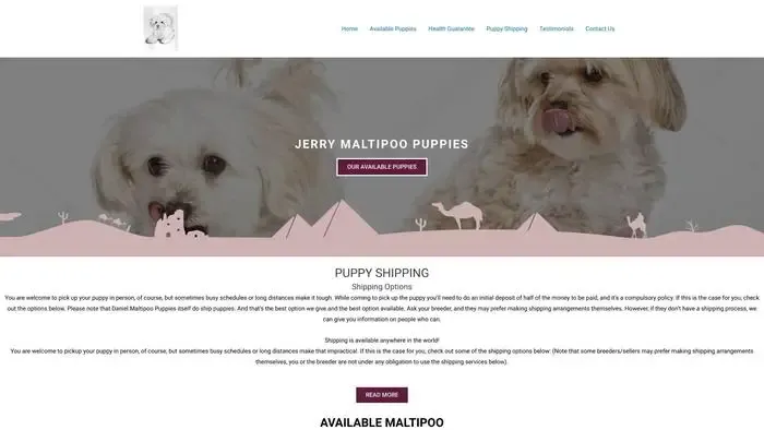 Screenshot of