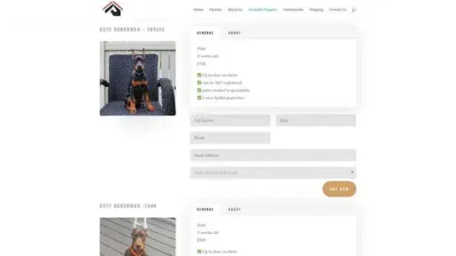 Screenshot of
