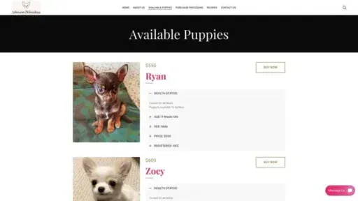 Screenshot of