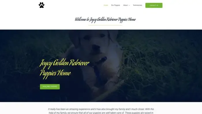 Screenshot of