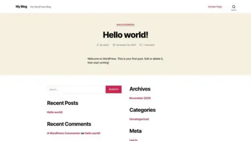 Screenshot of