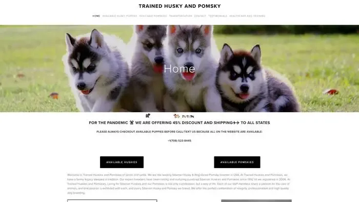 Screenshot of