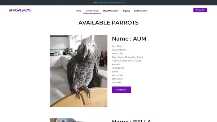 Screenshot of
