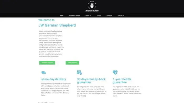 Screenshot of