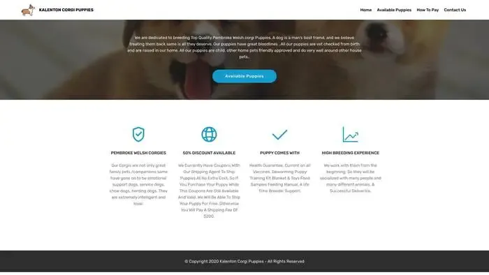 Screenshot of