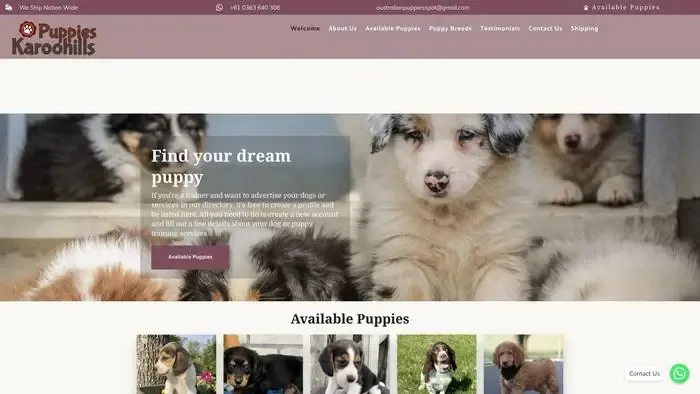Screenshot of