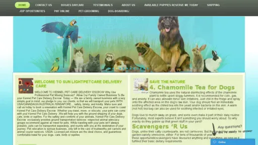 Screenshot of