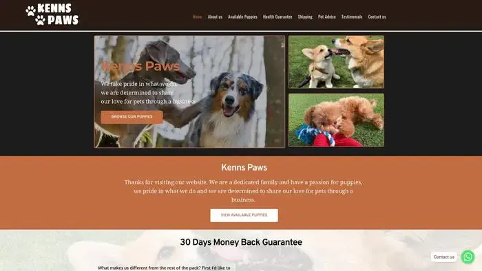 Screenshot of