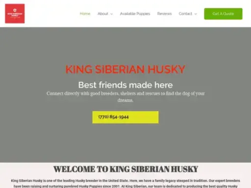 Screenshot of
