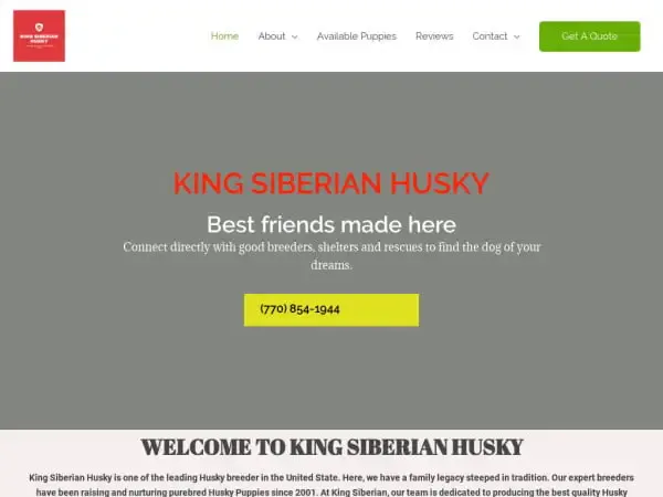 Screenshot of