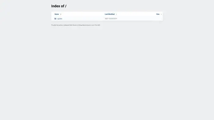 Screenshot of