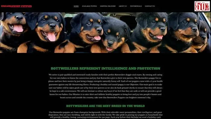Screenshot of