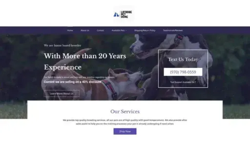 Screenshot of