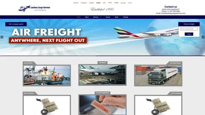 Screenshot of