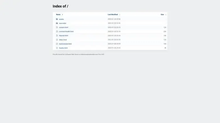 Screenshot of