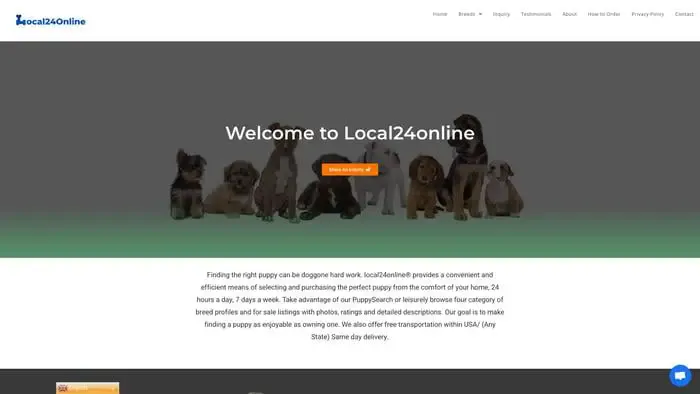 Screenshot of