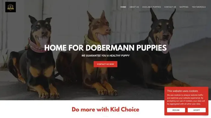 Screenshot of