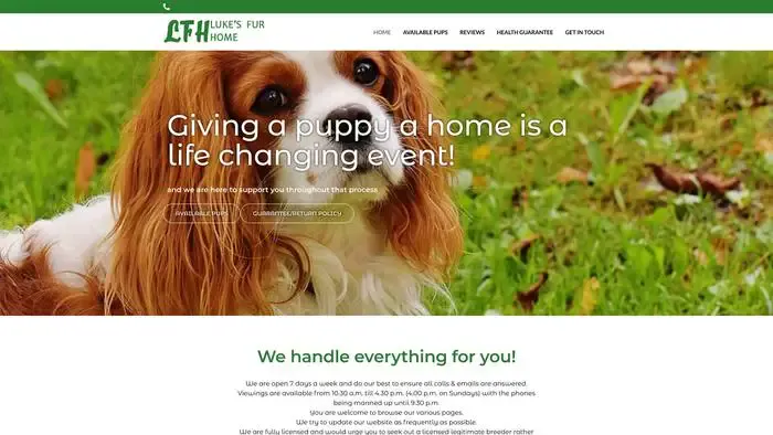 Screenshot of