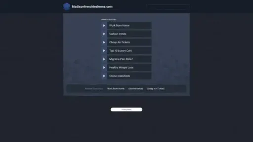 Screenshot of