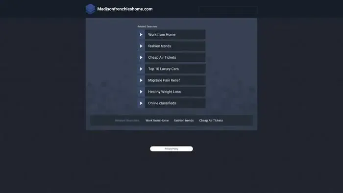 Screenshot of