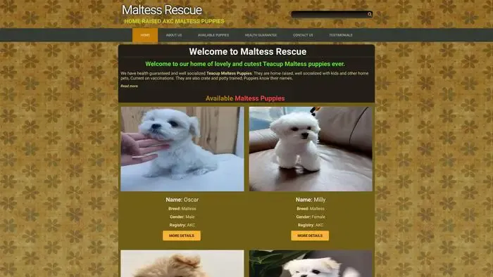 Screenshot of