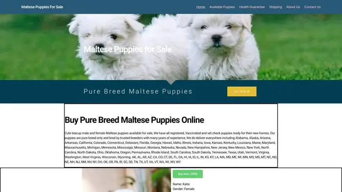 Screenshot of
