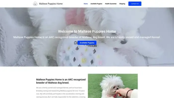 Screenshot of
