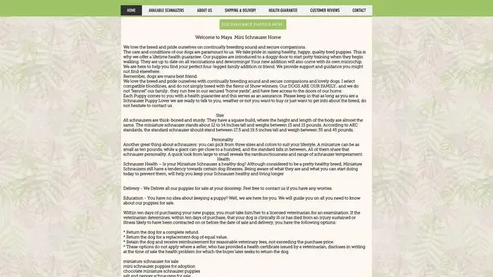 Screenshot of