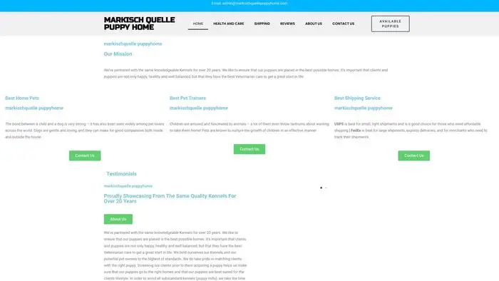 Screenshot of