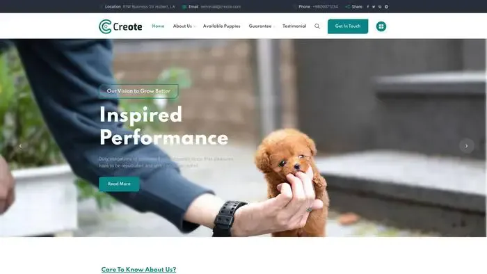 Screenshot of