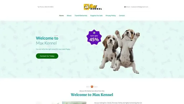 Screenshot of