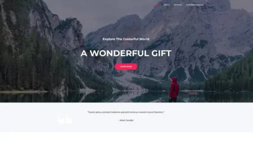 Screenshot of