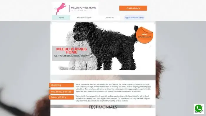 Screenshot of