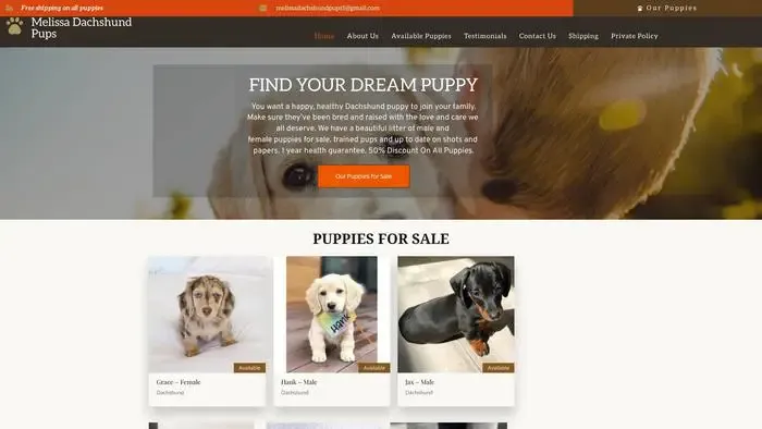 Screenshot of