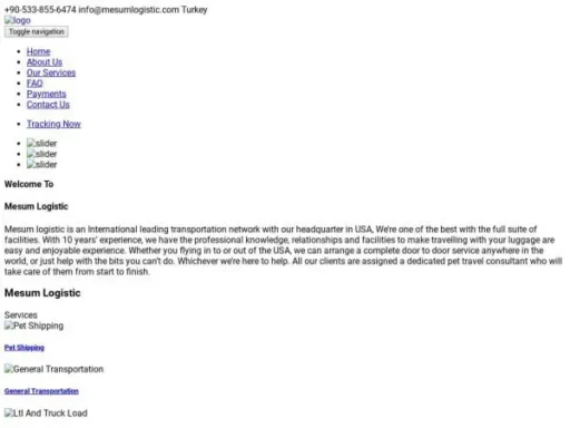 Screenshot of
